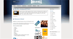 Desktop Screenshot of delcell.co.za